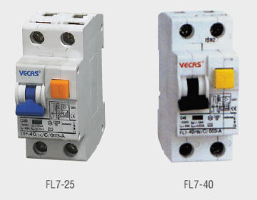 Electrical Miniature Residual Current Circuit Breaker With Ce  Certification