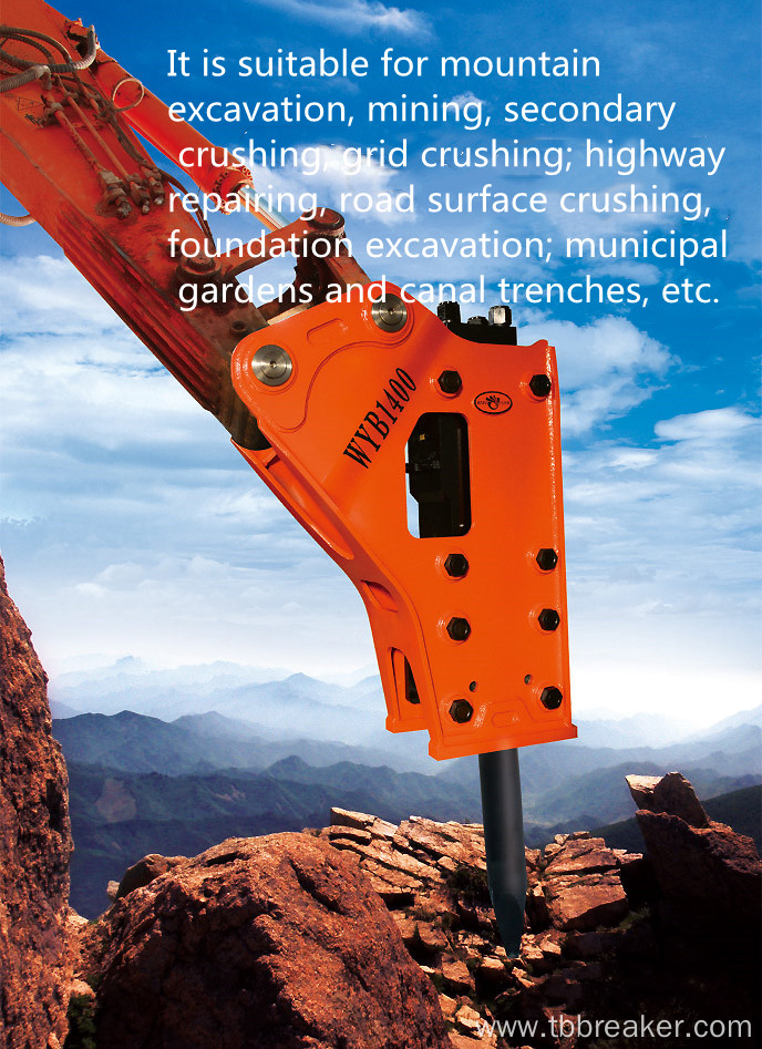 Hydraulic Rock Breaker for Cat Excavator