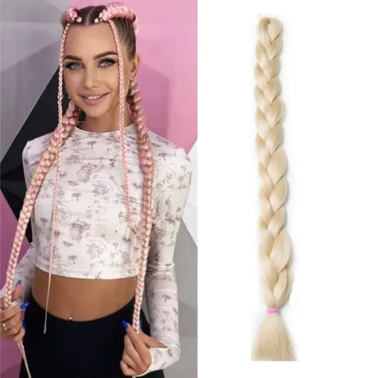 Wholesale Hair Extension expression Synthetic Jumbo Braids For Women 41 Inches 165g Jumbo Hair Braid