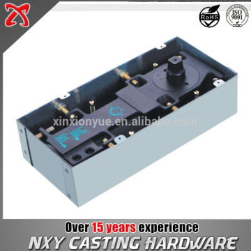 Heavy duty floor spring door closer