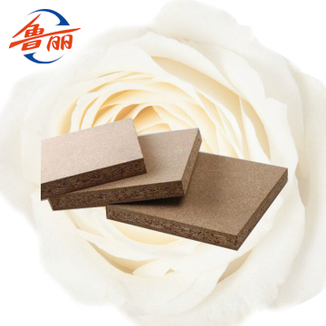 Particle board for decorative surface