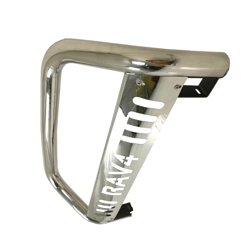 201 stainless steel U-shaped front bumper with baffle