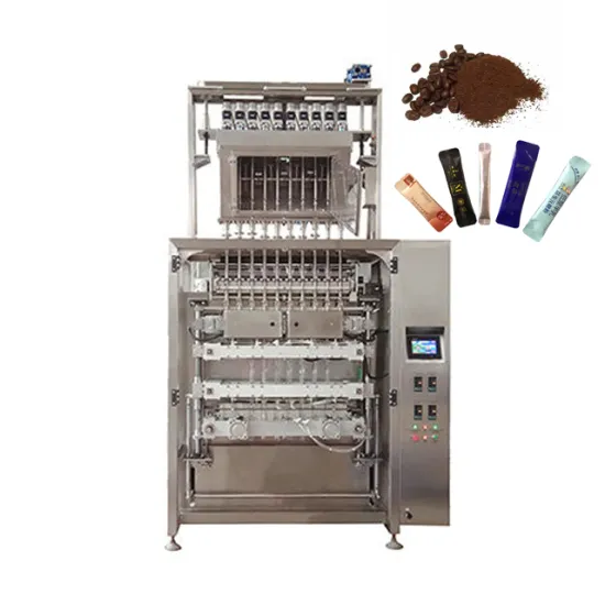 Multilane 3 in 1 Coffee Powder Stick Packaging Machine