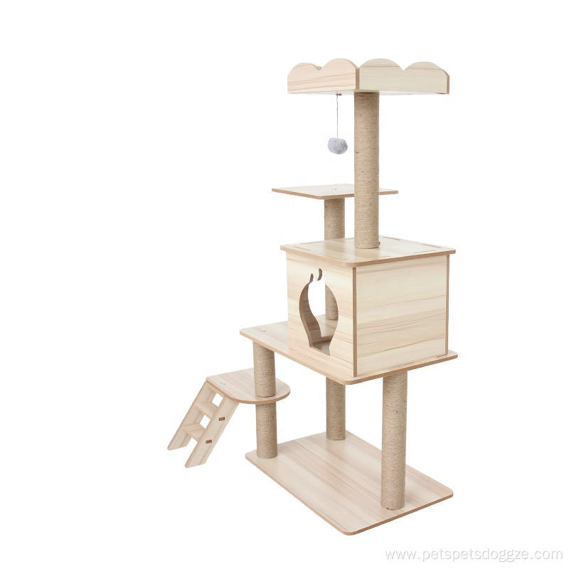 Cat Climbing Frame Houses Condos Cat Scratcher Tree