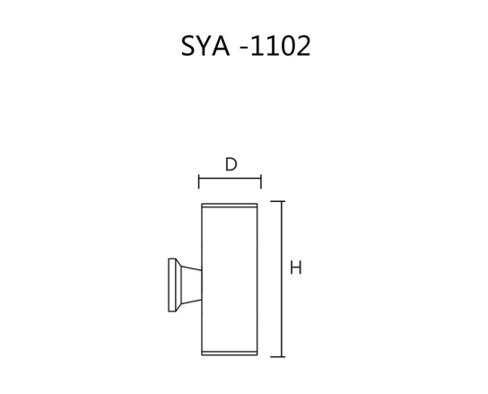 Easy Dimmable Two-Way LED Wall Light