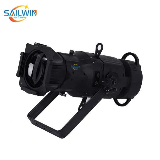 100W White WW/CE LED Leko Ellipsoidal Spotlight High CRI95 Stage Lighting