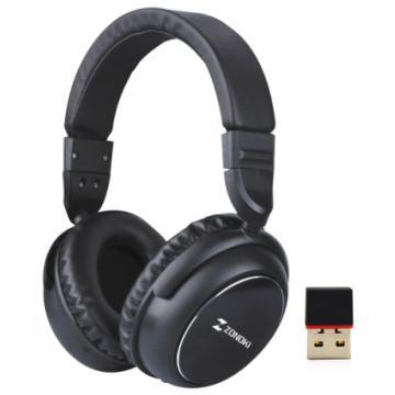 2.4G wireless headset use mini usb adaptor connect with PC