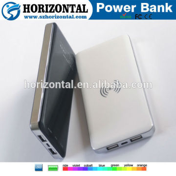 portable power bank 10000mah/OEM cell phone wireless power bank 12000mah
