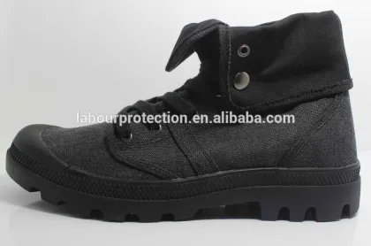 Canvas Military Boots