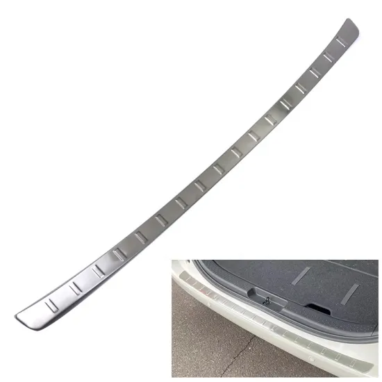 Chrome Rear Bumper Guard Plate Protector for Toyota Sienta - 2022 2023 Accessories