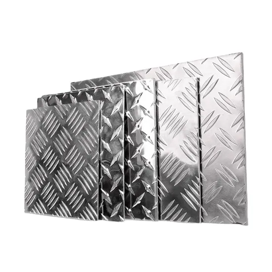Embossed and Checkered Aluminum Plate for Heat Exchangers