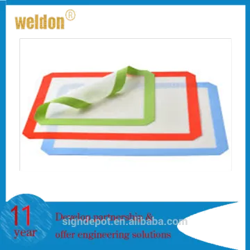 Weldon baking sheet,custom silicone baking mat,silicone baking mat set