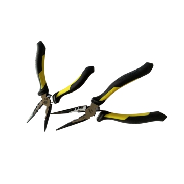 Customizable Multi-Functional Serrated Combination Pliers with Soft Grip Handles