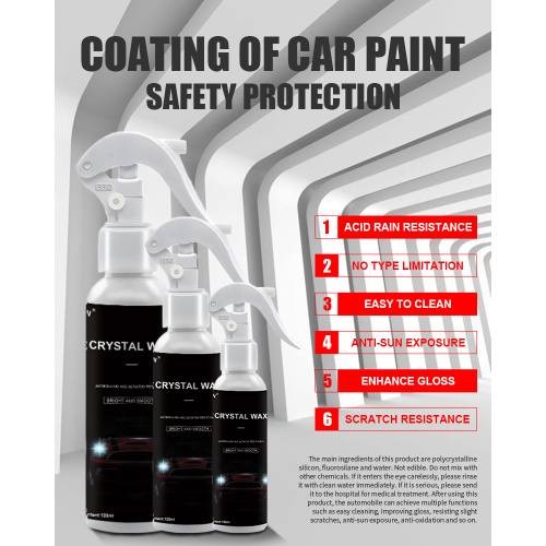 Ultra long lasting nano film Crystal Wax Plating