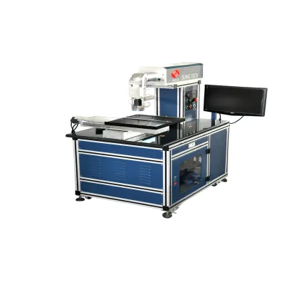 Fiber Solar Cell Laser Cutter Max scribing speed 200mm/s solar cell