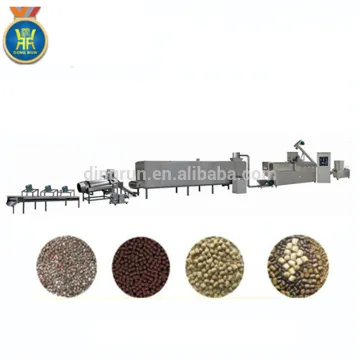 Poultry animal fish feed pellet extruder machine