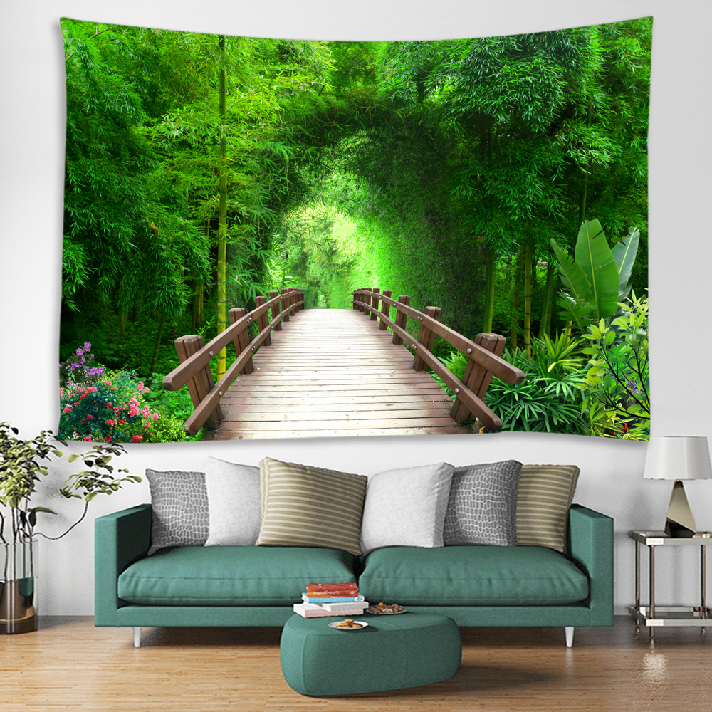 Partition curtain tapestry fabric14 (2)