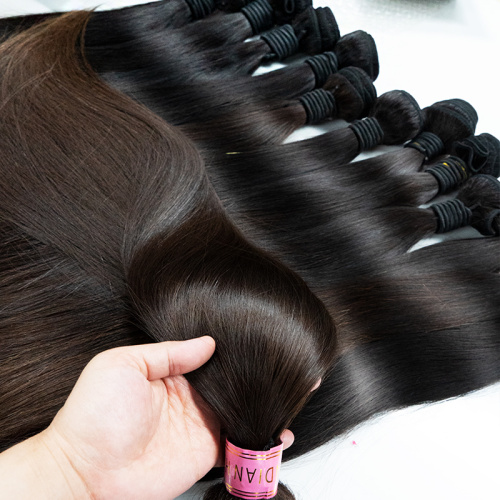 Remy Hair Weft Human Hair Straight Human Hair Bundles 100% Unprocessed Remy Hair Manufactory