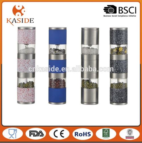 New Arrival OEM design pepper salt grinder with many colors