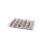 Wholesale 12 cells clear plastic quail egg tray