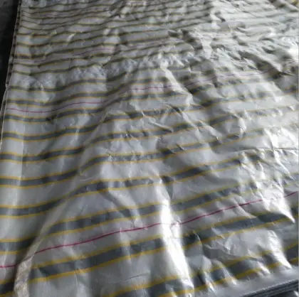 Stripe Color PE Tarpaulin Poly Tarp