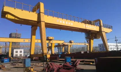 25 ton emergency stop system included gantry crane in gantry cranes