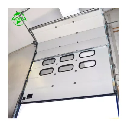 Fireproof Industrial Overhead Sectional Door for Warehouse Lifting