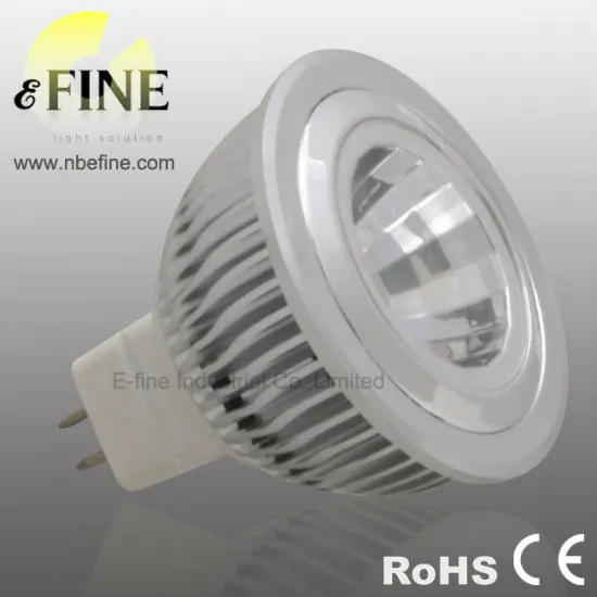 6W COB LED bulb MR16 LED lamp aluminium body