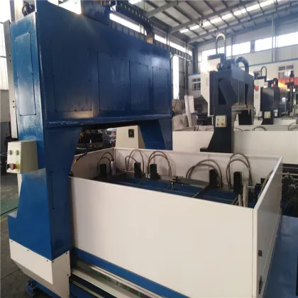 Automatic Steel Construction CNC Boiler Drilling Machine