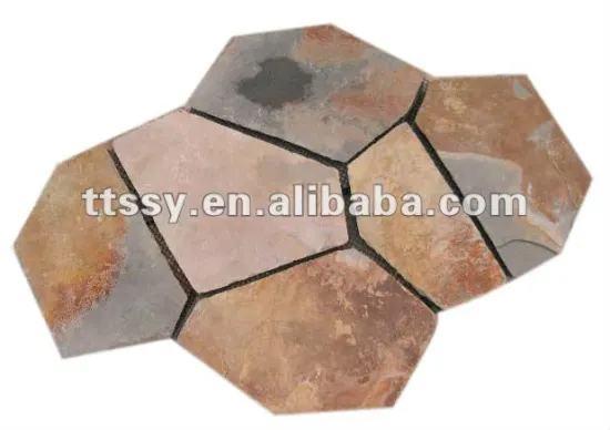 Slate irregular paving stone