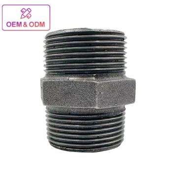 Hydraulic Flange Pipe Fittings, Galvanized Cast Iron Nipples and Connectors