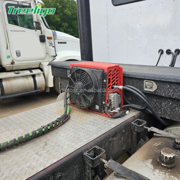Treleligo Electric 24 V DC Podzielony klimatyzator mini RV dla ciężarówek ciągników i ciężkich pojazdów