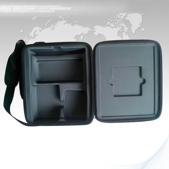 Customized Promotional stainless steel aluminum tool box of waterproof eva tool bag with handle and custom logo of eva tool case