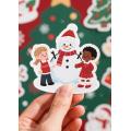 Pegatinas de etiqueta de regalo de Navidad