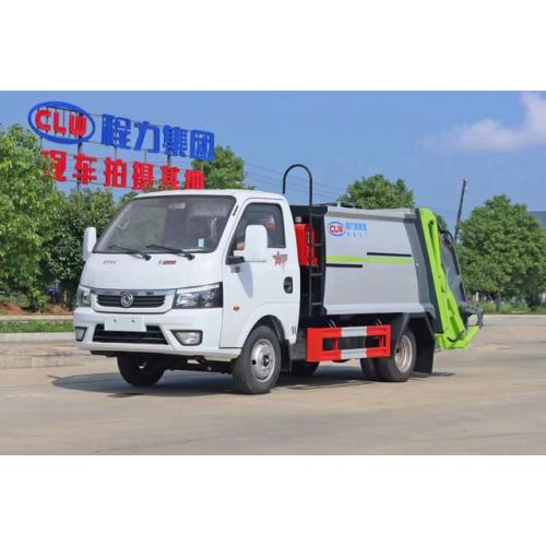 Dongfeng ร้อนขายรถบรรทุกขยะขนาดเล็ก