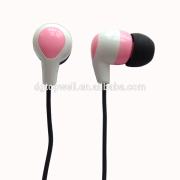 pthalates free powerful bass stereo mp3 earphone