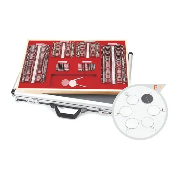 JS-232B1 Optical Equipment: Affordable Metal Rim Trial Lens Set