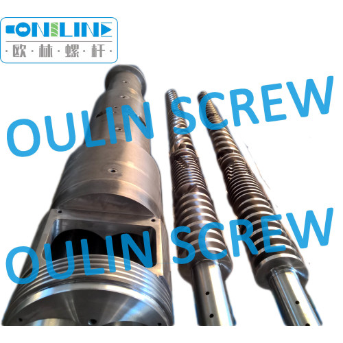 Oil Water Cooling Cmt Bimetal Screw Barrel for Cincinnati Extrusion