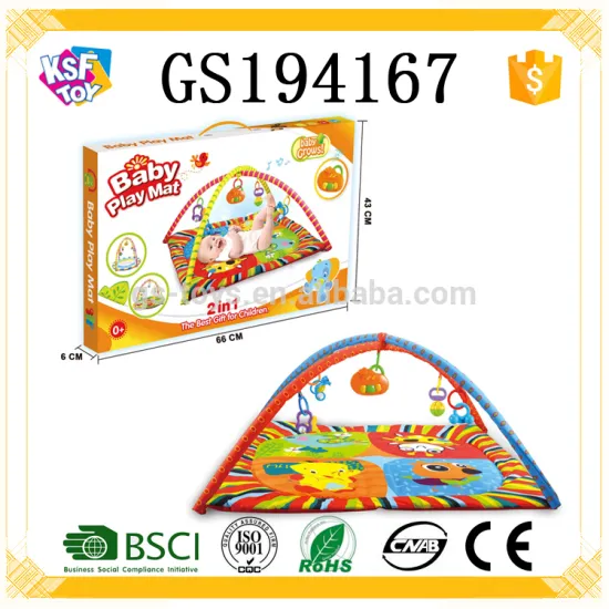 2 In 1Plastic Ero-Friend Baby Gym Play Mat Toys For Kids