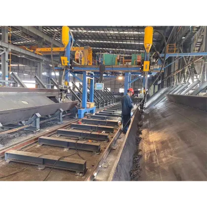 Gantry Double Cantilever H Beam Welding Machine