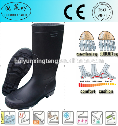 Food Industry PVC Cheap Chinese Men Gumboots