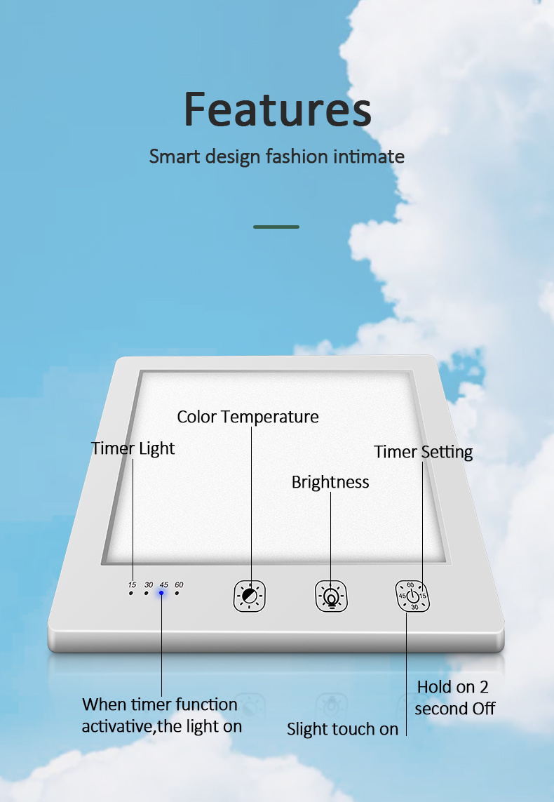 Suron Therapy Lamp 10000lux UV Free Sunlight