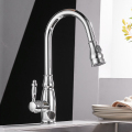 Kitchen Mixer Gold Pull Out Kitchen Faucet Deck Mount Kitchen Sink Faucet Mixer Cold Hot Water Torneira Cozinha Rotate WF-4119