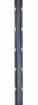 Metal line vineyard posts