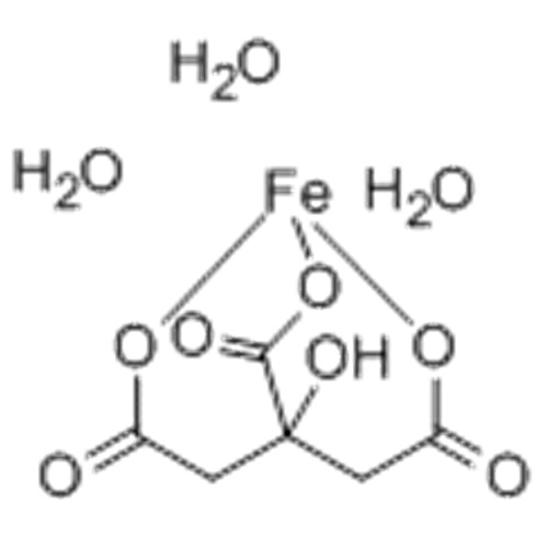 1,2,3-propanetricarboxylsyra, 2-hydroxi-, järn (3+) salt, hydrat CAS 17217-76-4