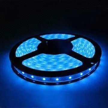 12v Dc / 120 Degree / Blue / 0.4a 3528 Flexible Smd Led Strip Light 3 Years Warranty