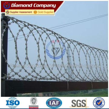 Combat wire safety razor wire Security fencing razor barbed wire razor