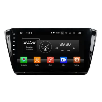 car dvd player for SKODA Superb 2015