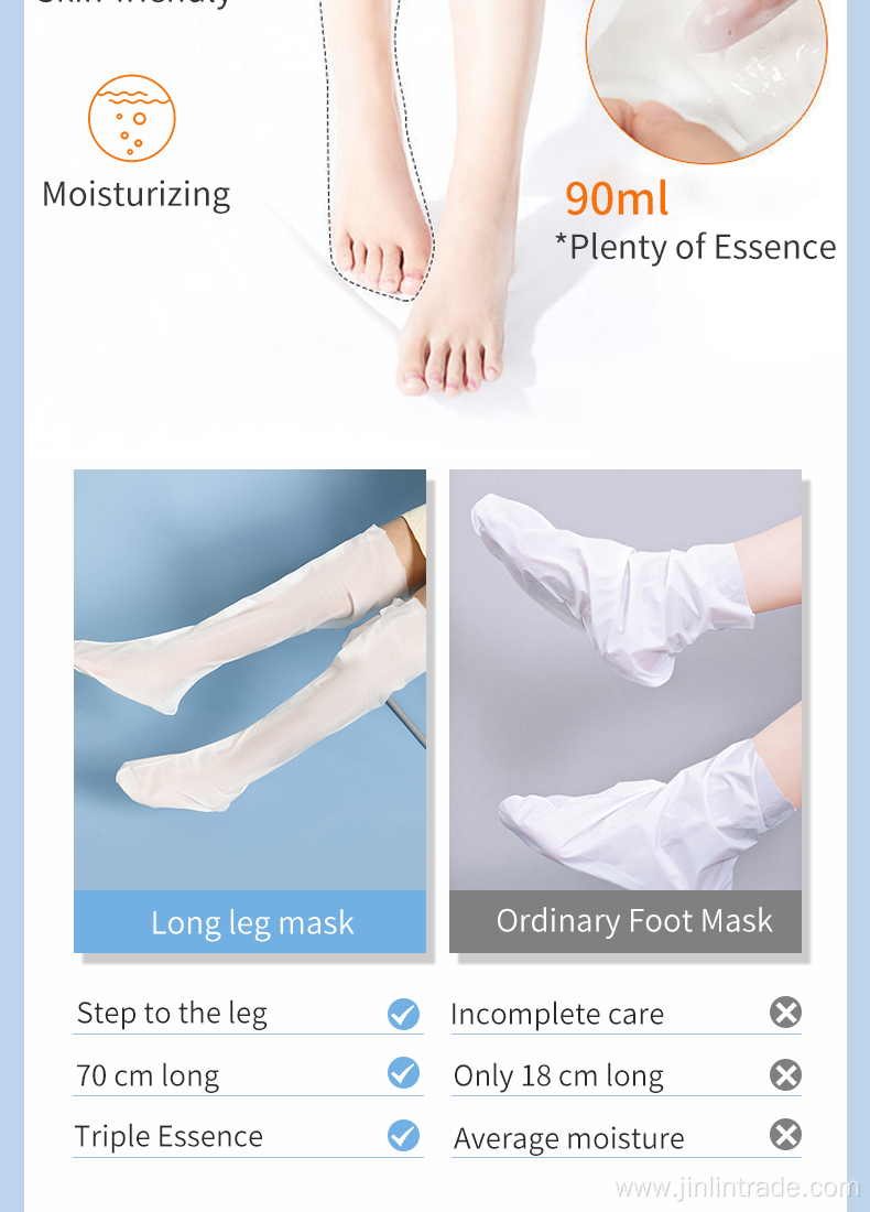 long style feet treatment sock remove dead skin