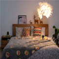 New Design Microfiber Fabric Throw Flannel Luminous Blankets